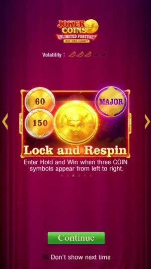 Joker Coins Unlimited Fortune Captura de tela do jogo 2 Joker Coins Unlimited Fortune Captura de tela do jogo 2